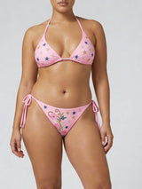 Celeste Jardin Bikini Top Multi Colour