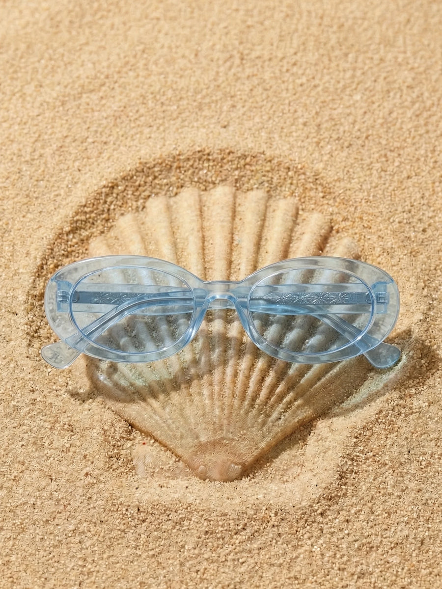 Oceanus x SOJOS Veronica Sunglasses Blue