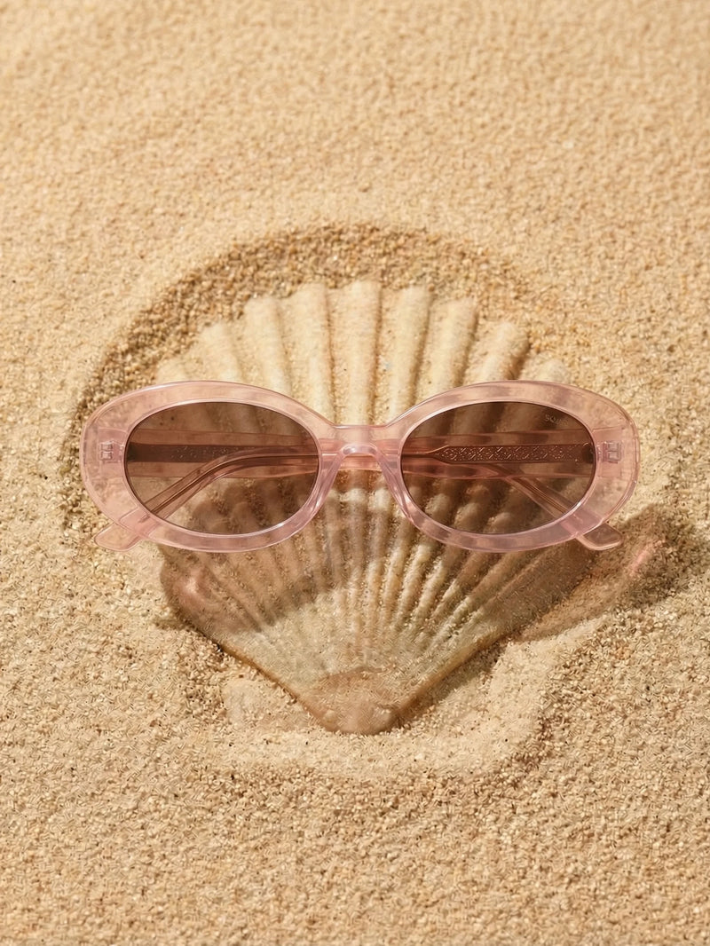 Oceanus x SOJOS Veronica Sunglasses Pink