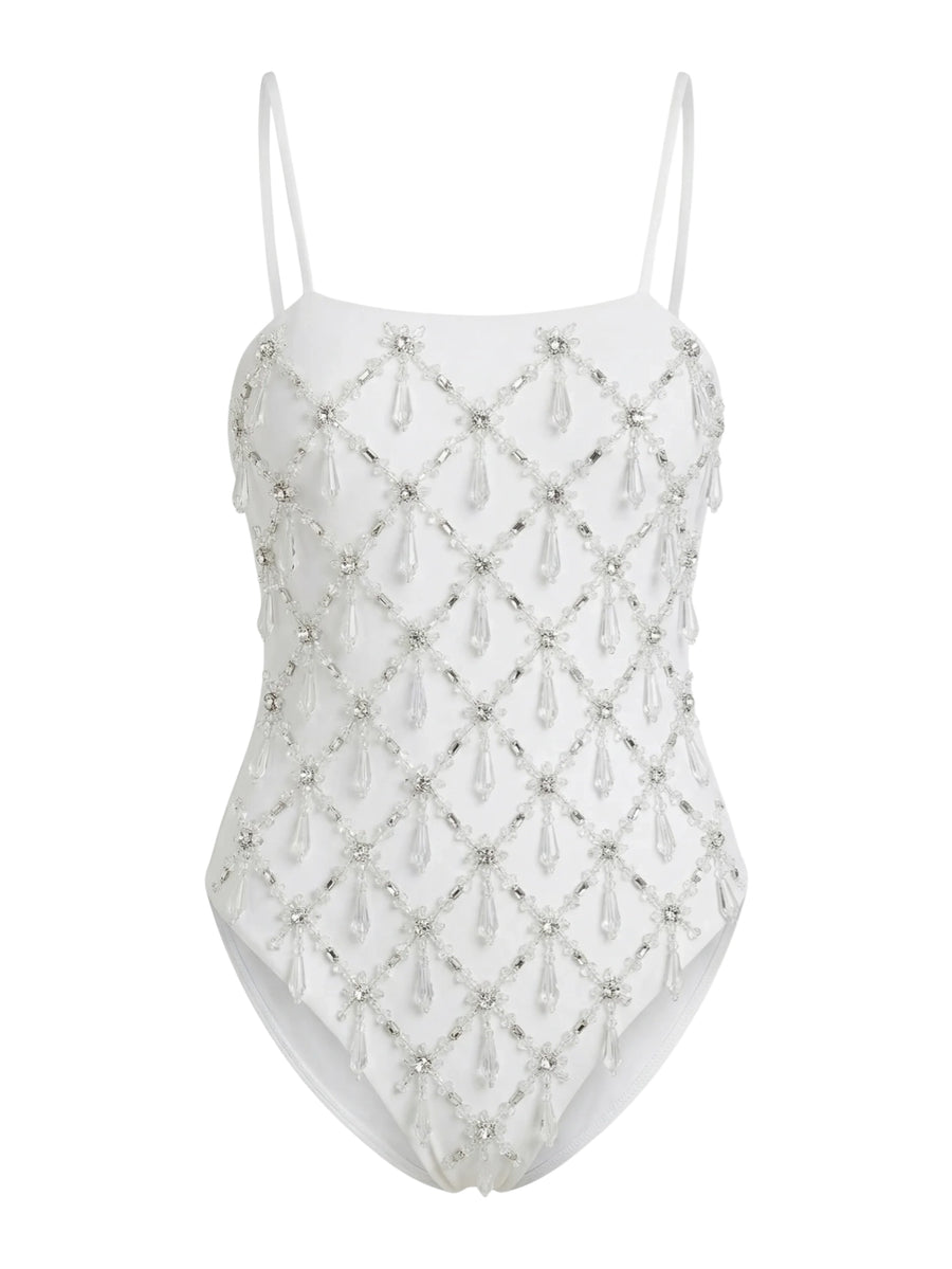 Calliope Thin Straps One Piece Swimsuit Multi Colour