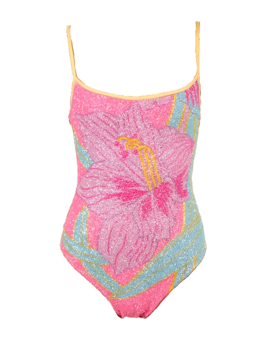 Tiffany Beaded Swimsuit Pink Oceanus x By Poppy in Stock