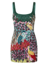 Montrose Green Mini Dress