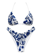 Sea Horse Bikini Bottom White