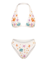 Scarlett Hand Embroidered Luxe Bikini Top