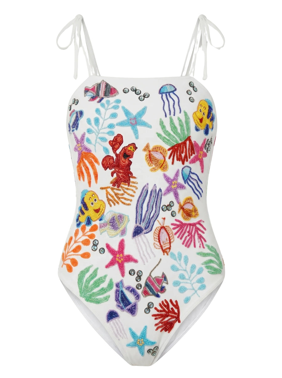 Disney | Oceanus White Orabela Swimsuit