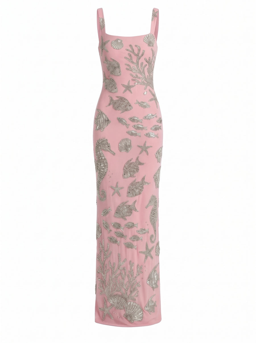 Coraline Multi Colour Long Dress