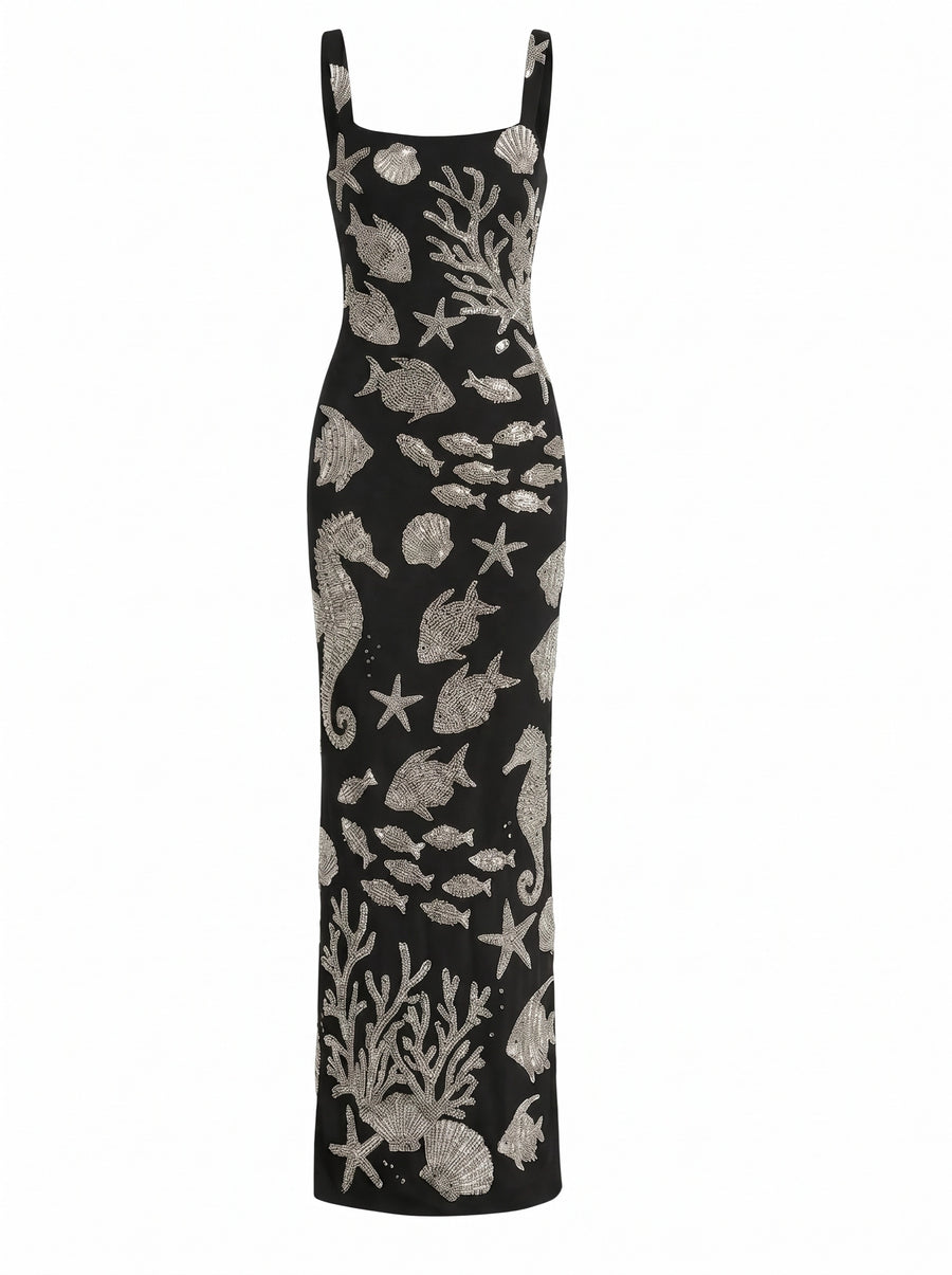 Coraline Multi Colour Long Dress