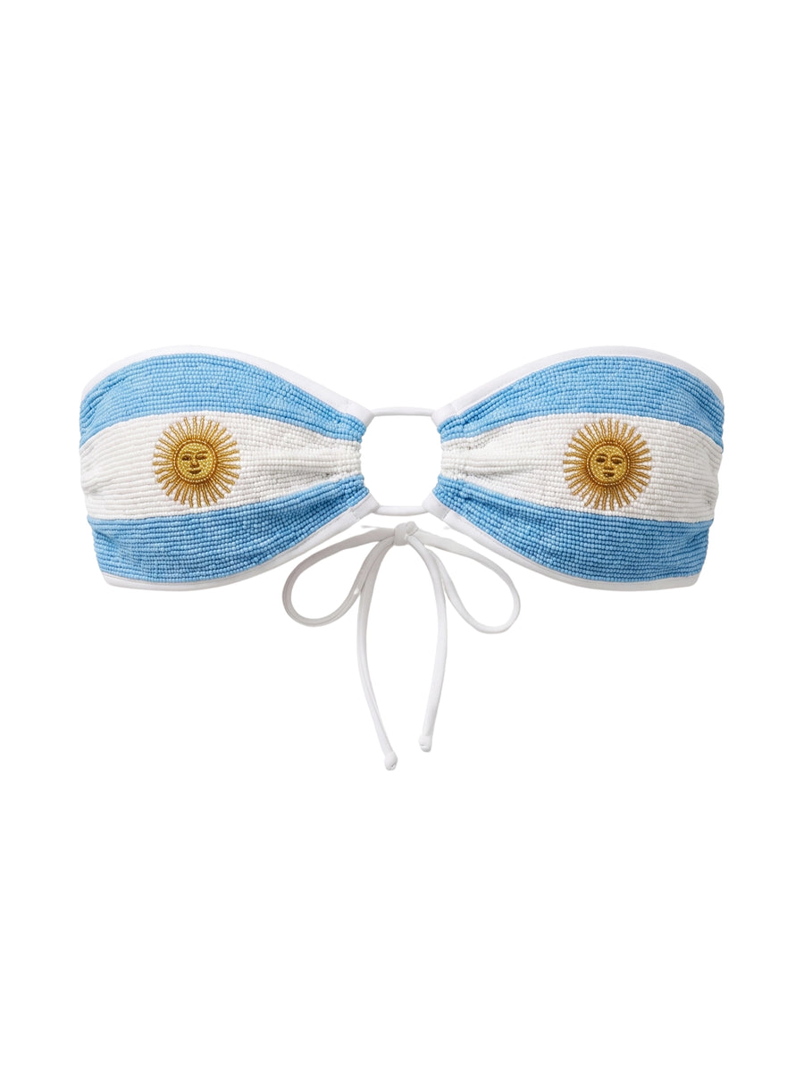 World Cup Argentina Bikini Top