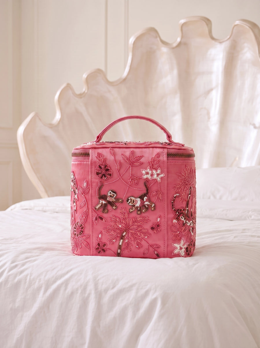Aruba Pink Vanity Bag