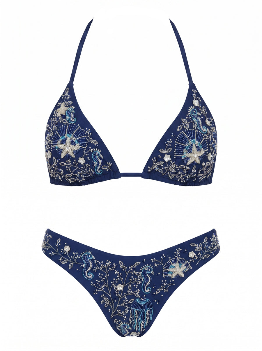 Lola Navy Bikini Bottom