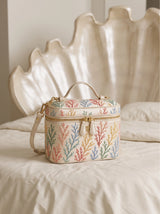 Coral Garden Vanity Bag