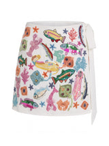 Arizona Embroidered Multi Coloured Sarong