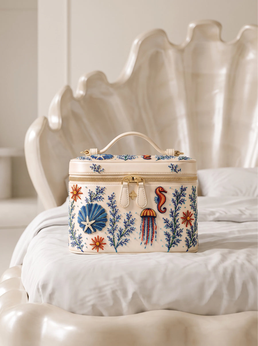 Marine Whispers Vanity Bag
