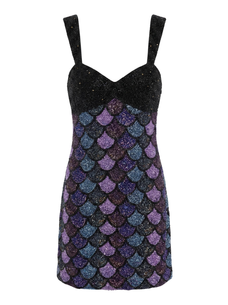 Oceanus | Disney Ursula Black Mini Dress