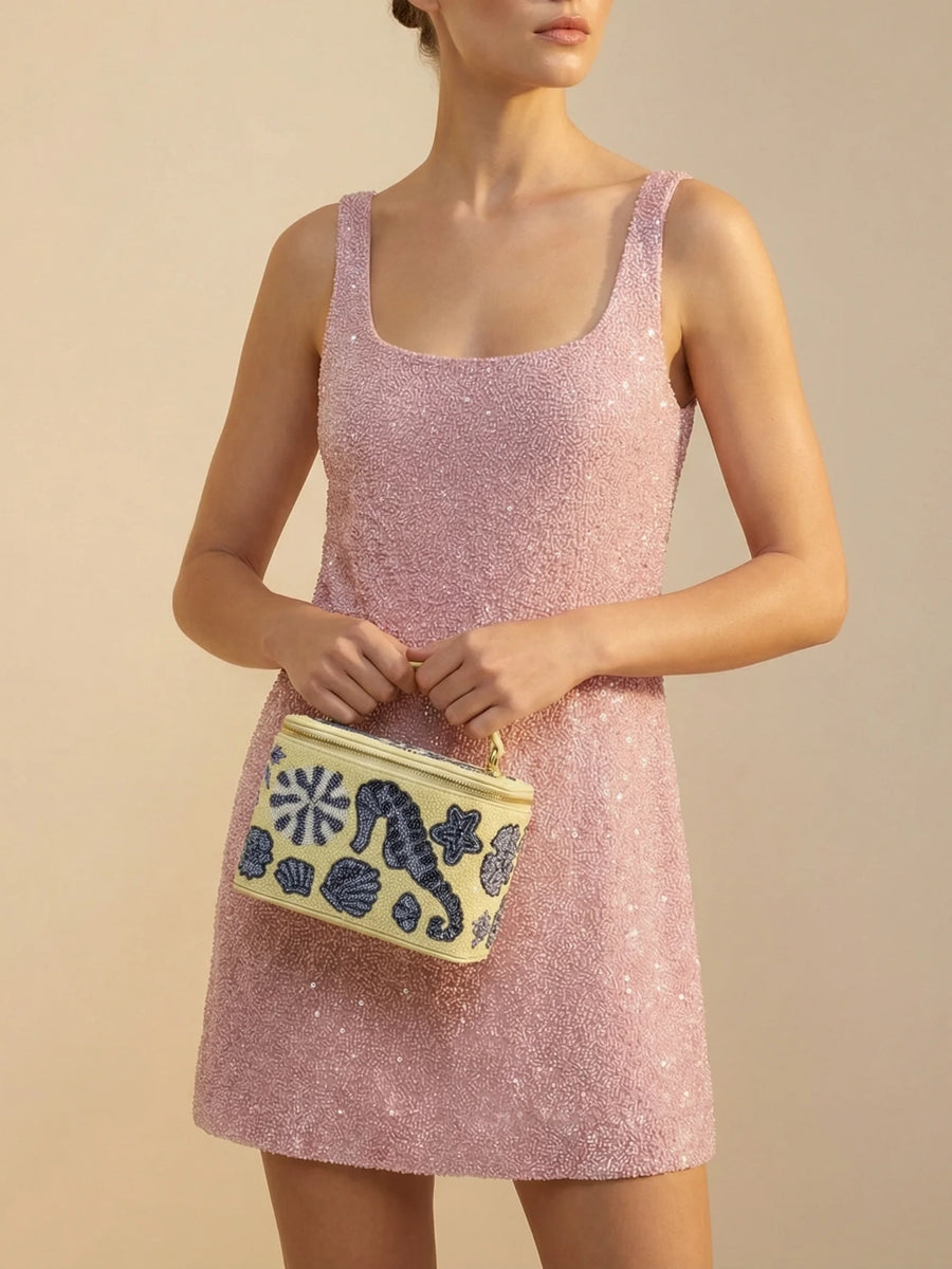 New Orleans Vanity Bag in Yellow