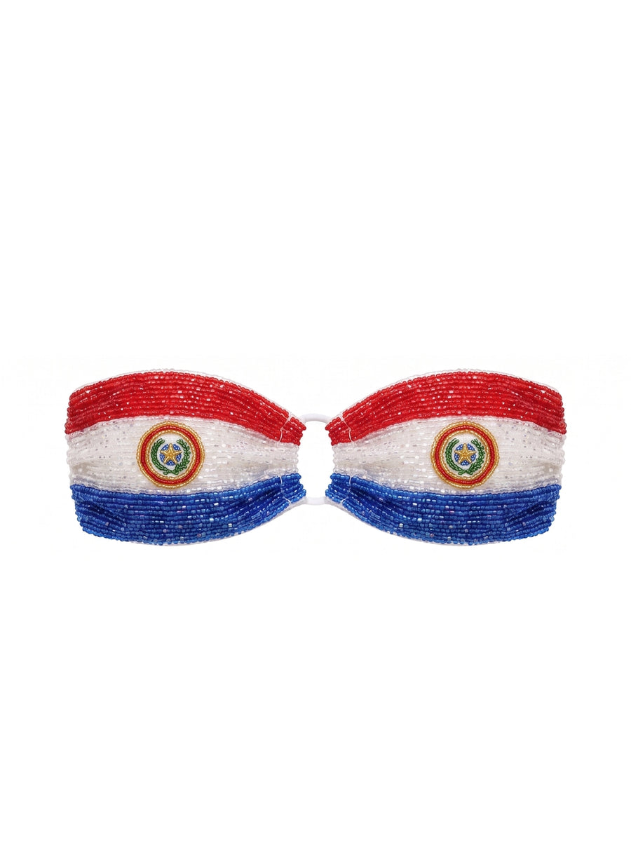 World Cup Paraguay Bikini Top