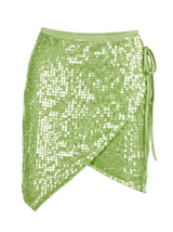 Sienna Sequin Green Sarong