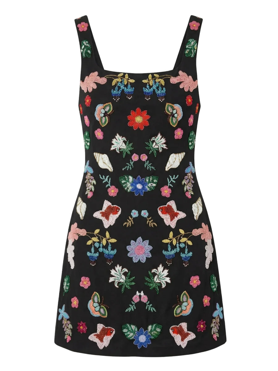 Marina Reef Dress - Black