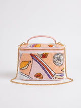 Palm Beach Orange Vanity Bag