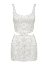 White Starfish Co-ord Skirt