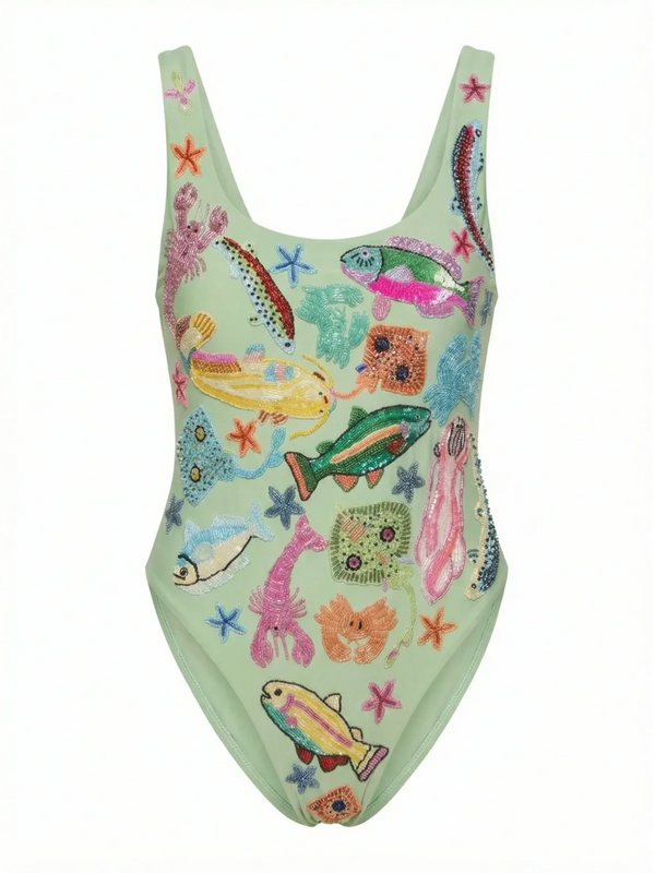 Arizona One Piece Swimsuit Green