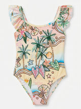 Sunset Beach Kids Swimsuit