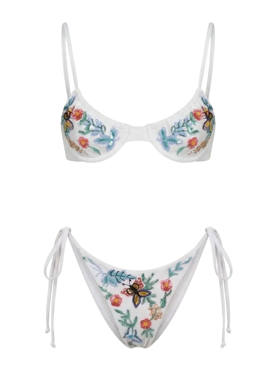Los Angeles Hand-Embroidered Underwire Multi Colour