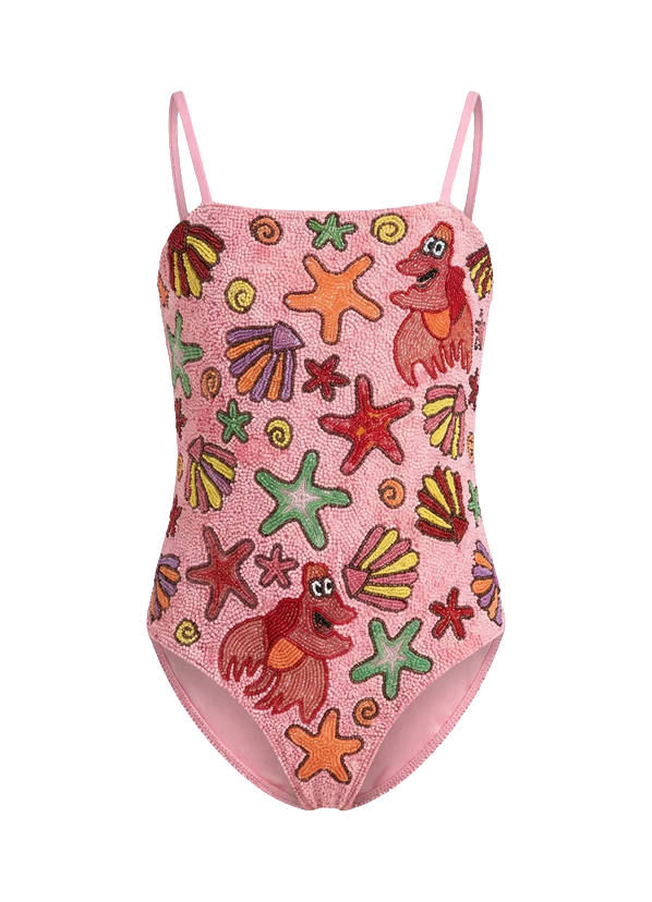 Disney | Oceanus Shell Swimsuit in Pink