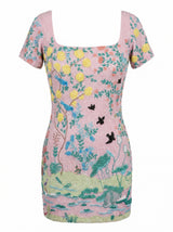 Curve Florence Pink Mini Dress
