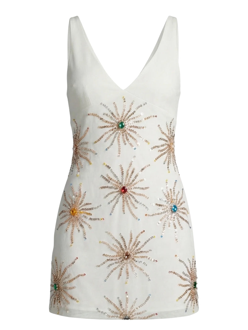 Starlight Embellished Mini Dress