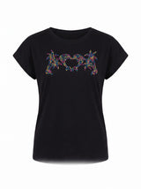 Dolphin Island Black T-Shirt