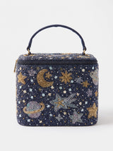 Celestial Star Navy Vanity Bag
