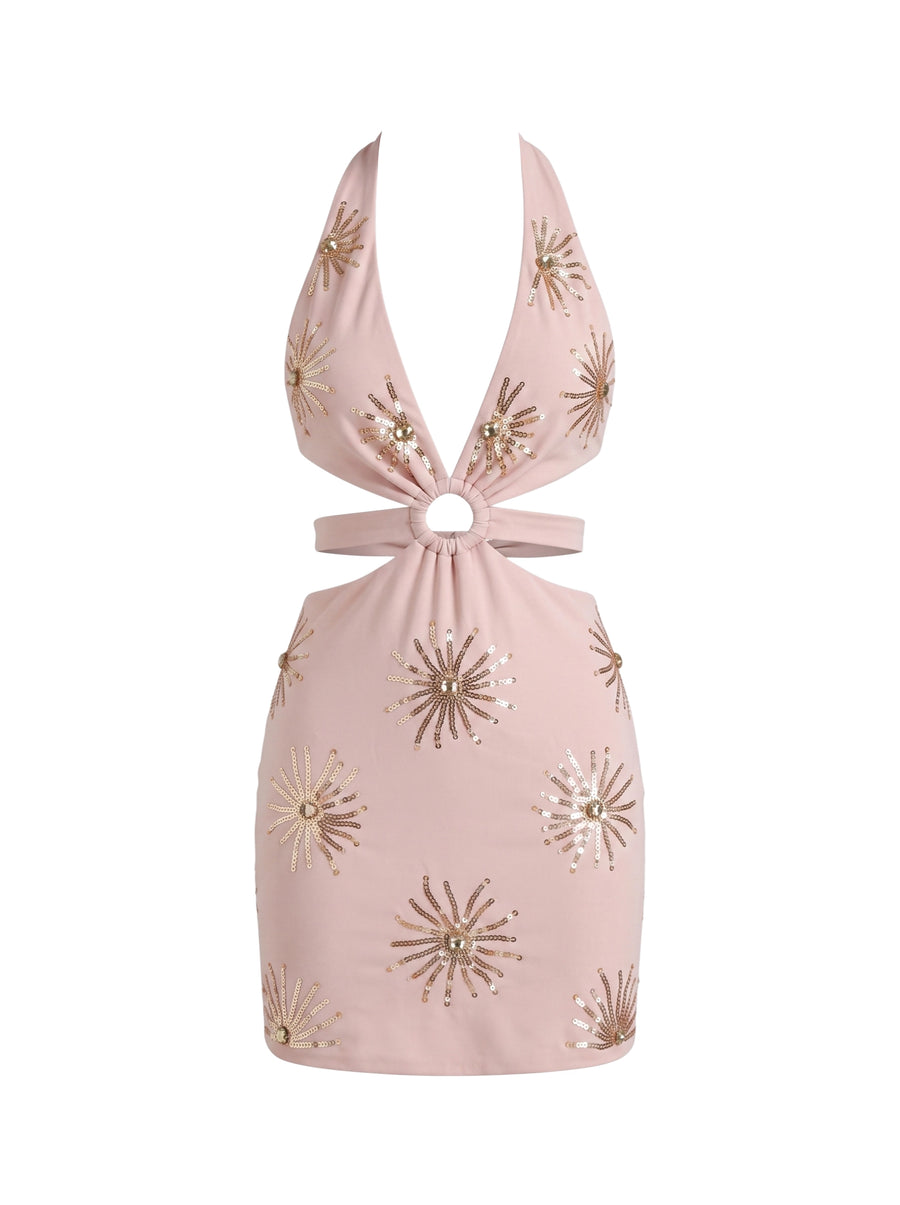 Pink Callie Cutout Dress
