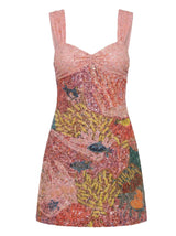 Coral Dreamscape Dress
