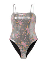 Sunface Swimsuit Silver Swimsuit