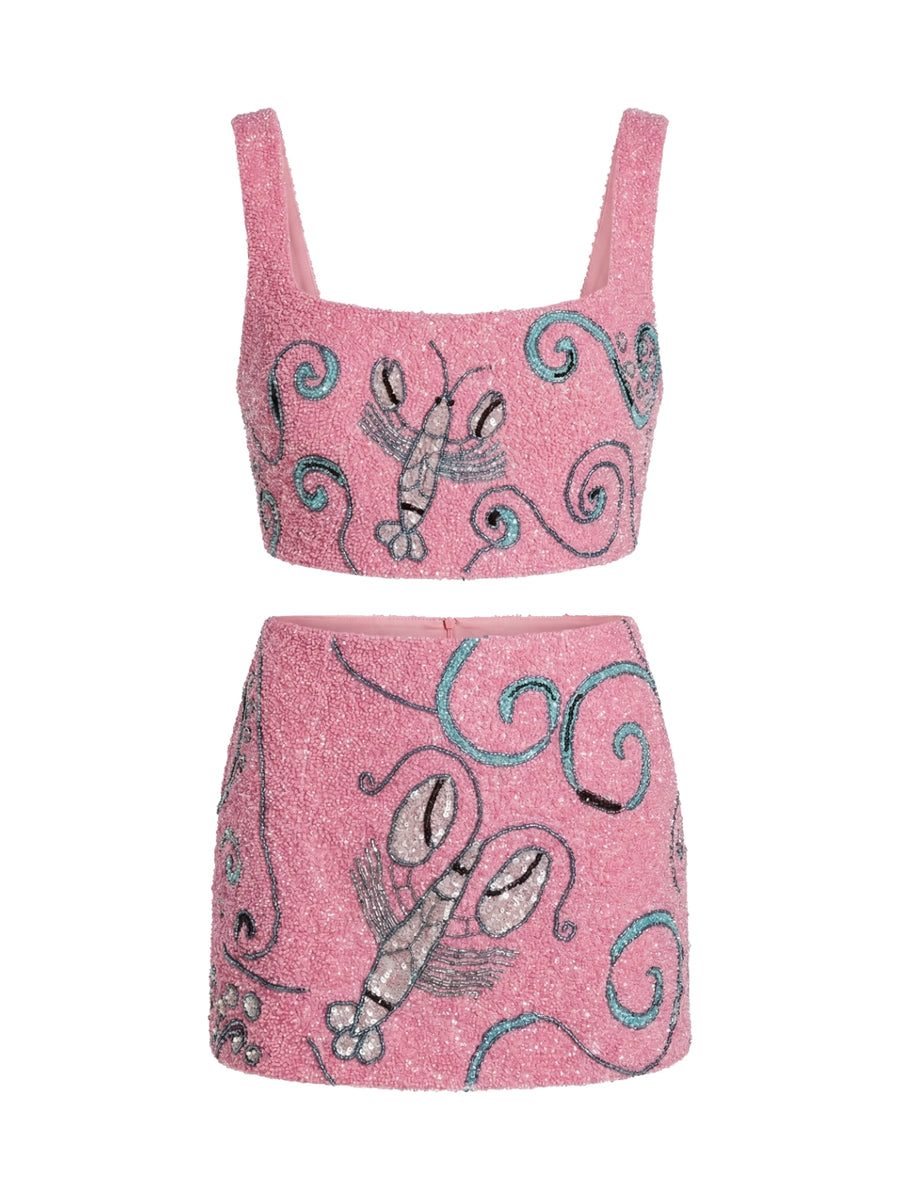 Daisy Mirage Top in Pink