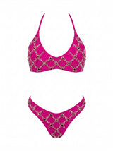 Mary Hot Pink Bikini Bottom