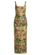 Tropica Gold Maxi Dress