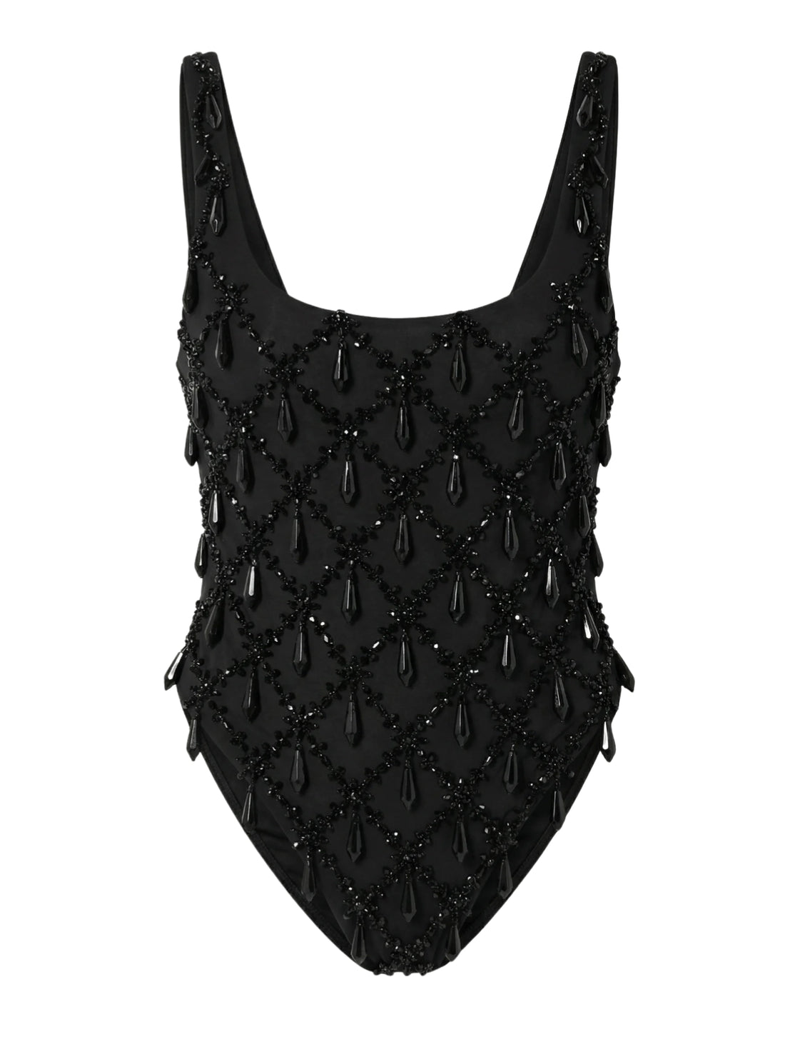 Calliope Crystal One Piece Swimsuit Black