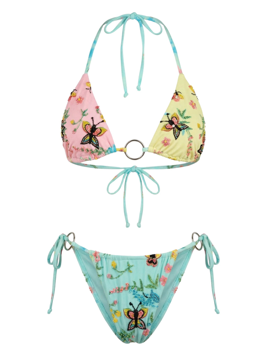 Kehlani Exclusive Print Bikini Bottom Multi-Colour