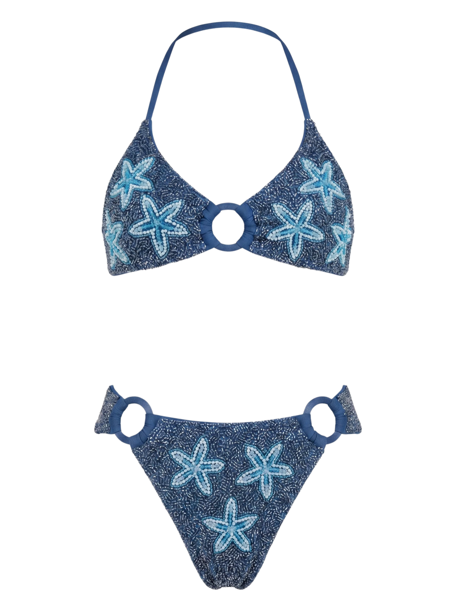 Mia's Marina Bikini Top Multi Colour - Pre Order Only