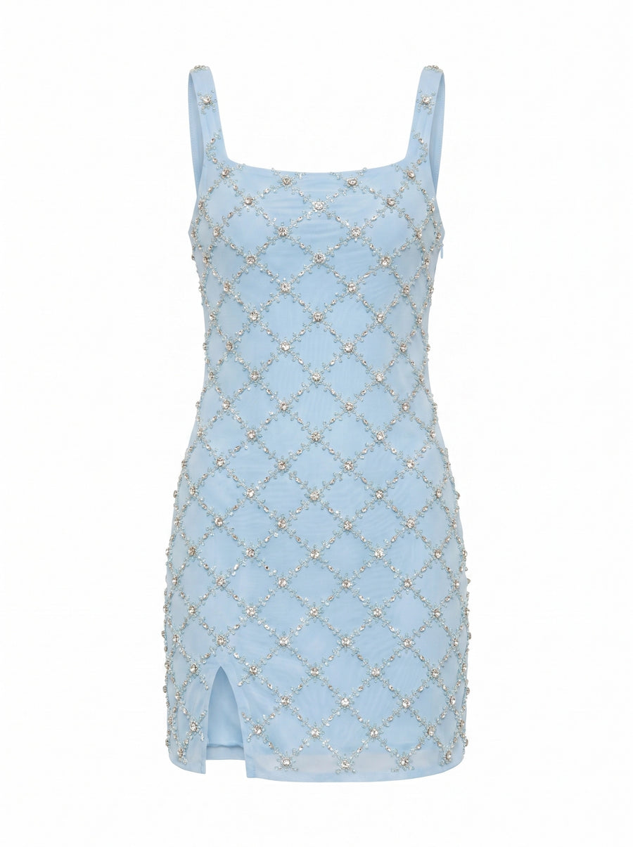 Sofia Arabella Blue Mini Dress