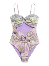 Purple Viola Swimsuit