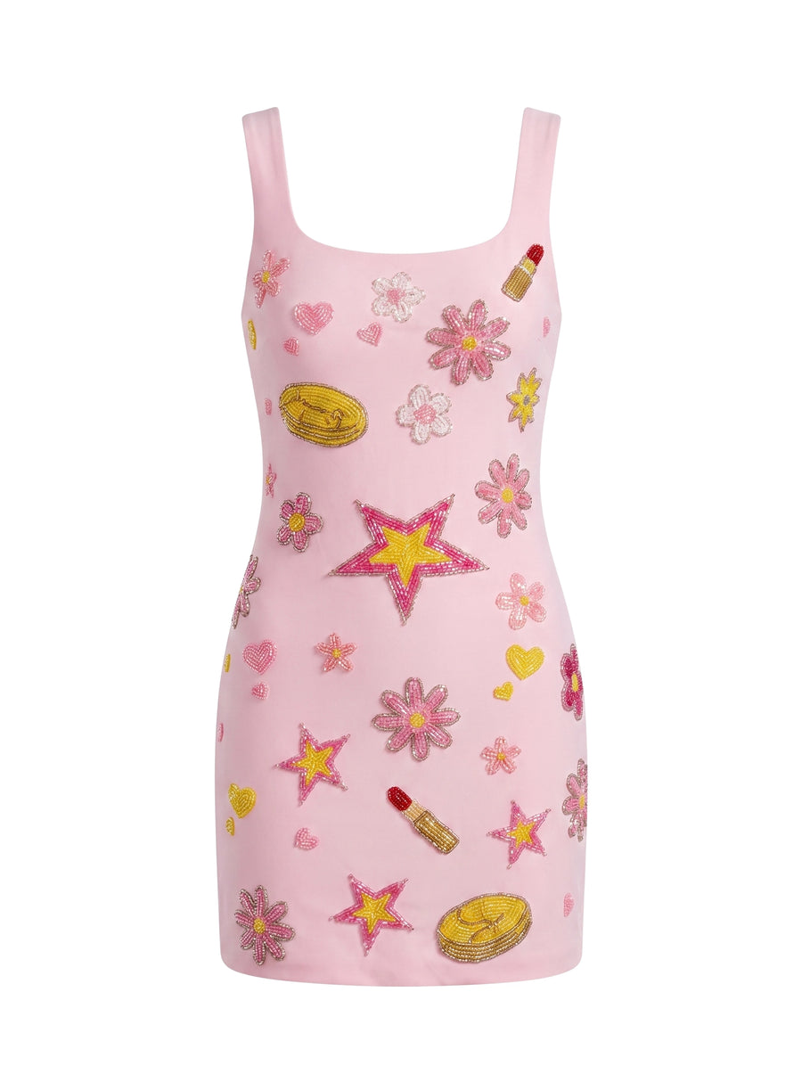 Totally Spies Lycra Mini Dress Cosmetic Pink