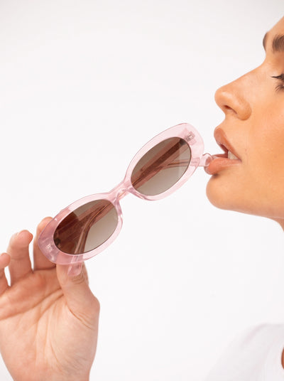 Oceanus x SOJOS Veronica Sunglasses Pink