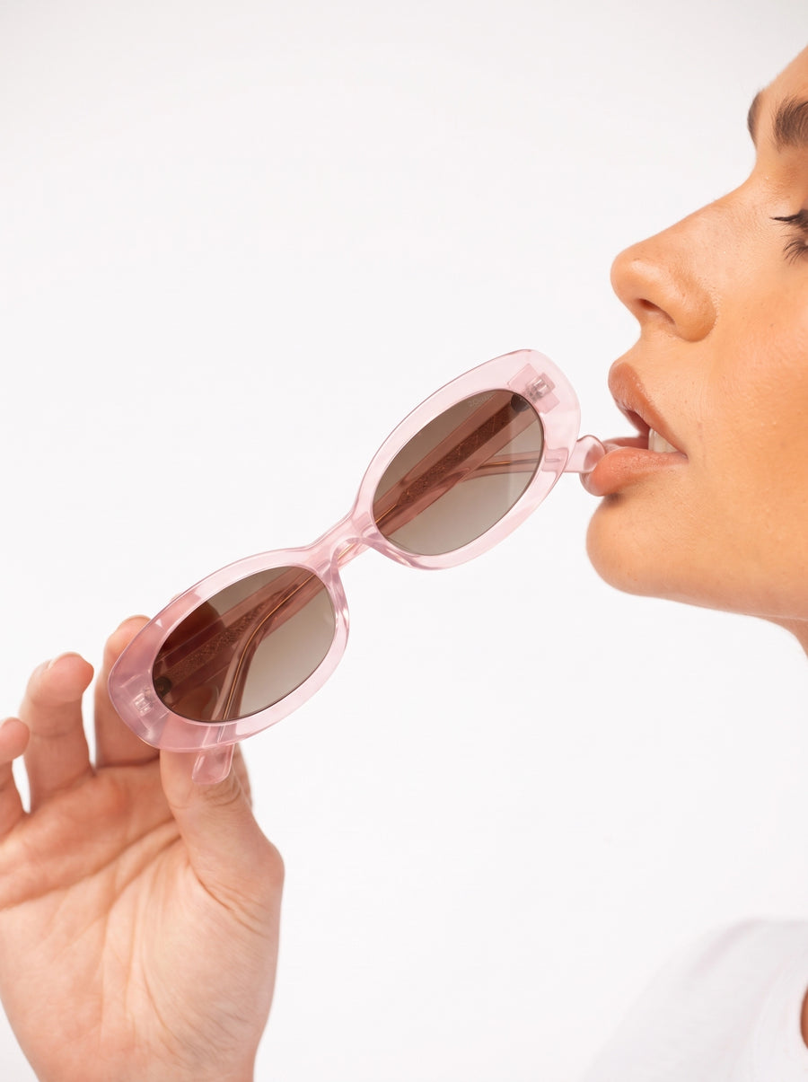 Oceanus x SOJOS Veronica Sunglasses Pink