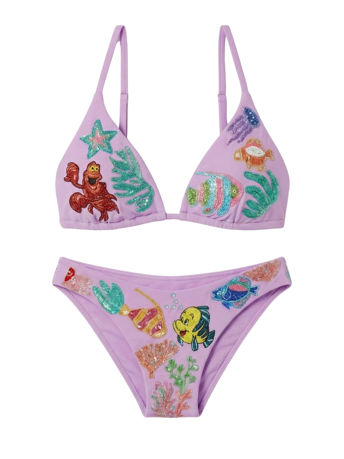 Disney | Oceanus Sea Bikini Top Multi Colour