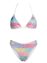 Nerina Multi Colour Bikini Top