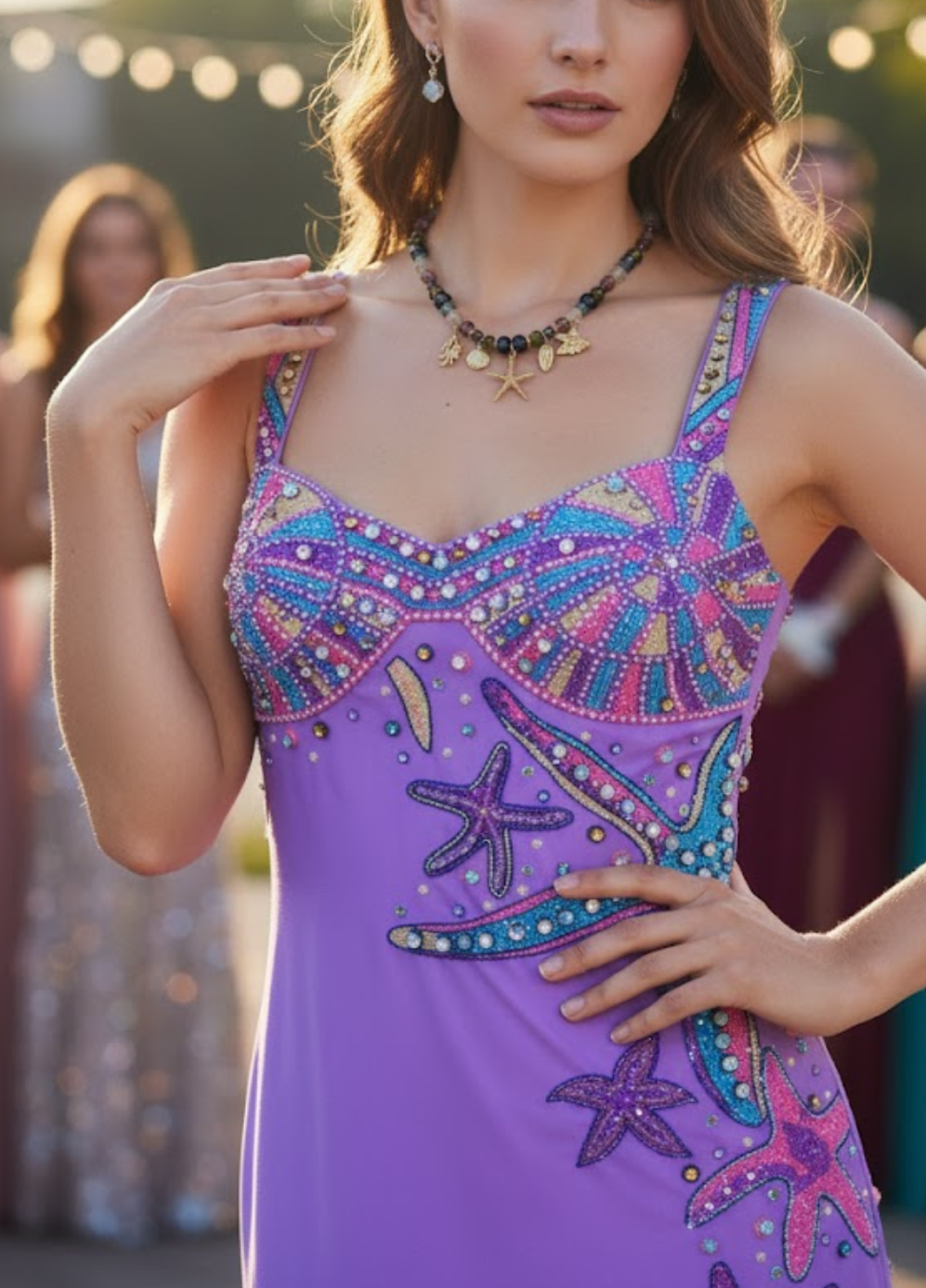 Meretrix Necklace in Multi