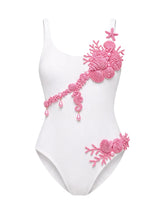 Pearl Reef Asymmetric Multi Colour Swimsuit